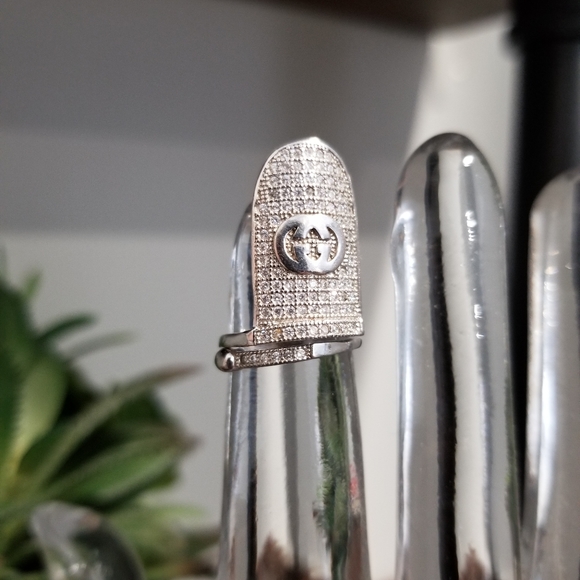 💎STERLING SILVER UNIQUE NAIL RING - Picture 6 of 8